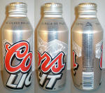 Coors Light Aluminum Bottle