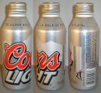 Coors Light Aluminum Bottle