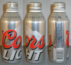 Coors Light Aluminum Bottle