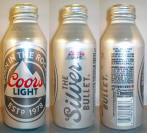 Coors Light Aluminum Bottle