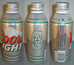 Coors Light MLB Aluminum Bottle