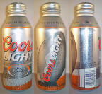 Coors Light NFL Aluminum Bottle