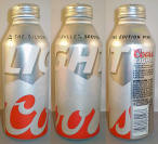 Coors Light Aluminum Bottle