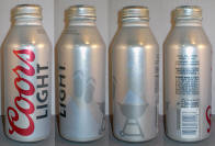 Coors Light Summer Edition Aluminum Bottle