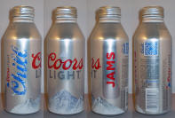 Coors Light Summer Edition Chill Aluminum Bottle