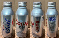 Coors Light Summer Edition Chill Aluminum Bottle