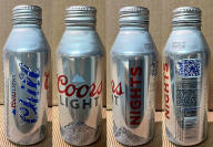 Coors Light Summer Edition Chill Aluminum Bottle