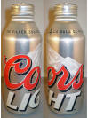 Coors Light Aluminum Bottle