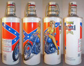 Fancy Biker Aluminum Bottle