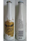 Glitter Gold Aluminum Bottle