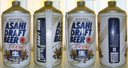 Asahi Draft Aluminum Bottle