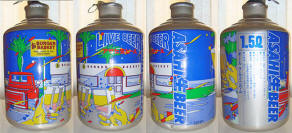 Asahi Burger Basket Aluminum Bottle