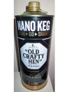 Old Crafty Hen Aluminum Bottle