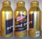 Miller Genuine Draft Aluminum Bottle