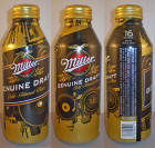 Miller Genuine Draft Aluminum Bottle