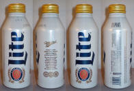 Miller Lite Aluminum Bottle