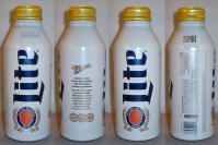 Miller Lite Aluminum Bottle