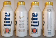 Miller Lite Aluminum Bottle