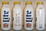 Miller Lite Aluminum Bottle