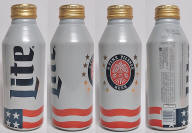 Miller Lite Summer 2022 Aluminum Bottle