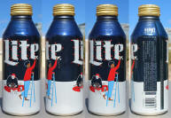 Miller Lite Aluminum Bottle