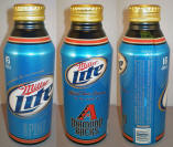 Miller Lite MLB 2010 Aluminum Bottle