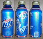 Miller Lite MLB 2010 Aluminum Bottle