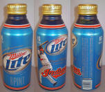 Miller Lite MLB 2010 Aluminum Bottle