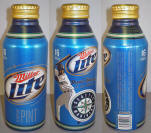 Miller Lite MLB 2010 Aluminum Bottle