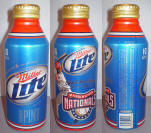 Miller Lite MLB 2010 Aluminum Bottle