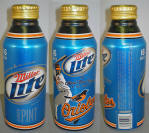 Miller Lite MLB 2010 Aluminum Bottle