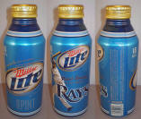 Miller Lite MLB 2010 Aluminum Bottle