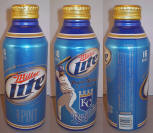 Miller Lite MLB 2010 Aluminum Bottle