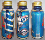 Miller Lite MLB 2011 Aluminum Bottle