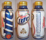 Miller Lite MLB 2012 Aluminum Bottle