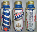 Miller Lite MLB 2012 Aluminum Bottle