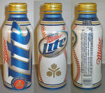 Miller Lite MLB 2012 Aluminum Bottle