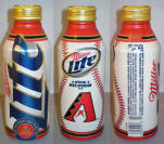 Miller Lite MLB 2012 Aluminum Bottle