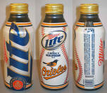 Miller Lite MLB 2012 Aluminum Bottle