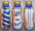 Miller Lite MLB 2012 Aluminum Bottle