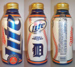 Miller Lite MLB 2012 Aluminum Bottle