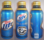 Miller Lite NFL Aluminum Bottle