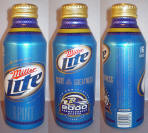 Miller Lite NFL Aluminum Bottle