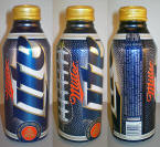 Miller Lite NFL Aluminum Bottle