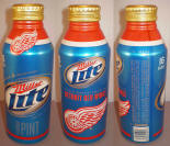 Miller Lite NHL Aluminum Bottle