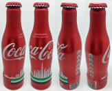 Coke UAE Aluminum Bottle