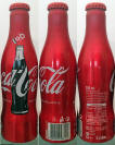 Coke 100 Contour Aluminum Bottle