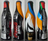 Coke Zero Australia Aluminum Bottle