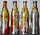 Coke Benelux Aluminum Bottle