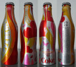 Coke Benelux Aluminum Bottle